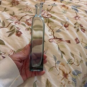 Elegant Clear Glass Bottle